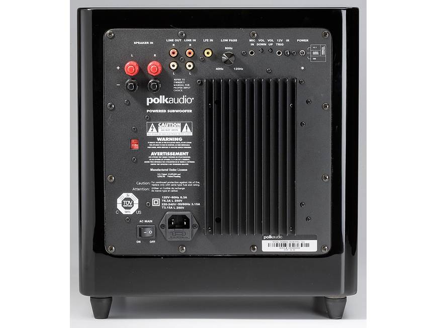 Polk Audio DSW MicroPRO™ 3000 Powered subwoofer with automatic