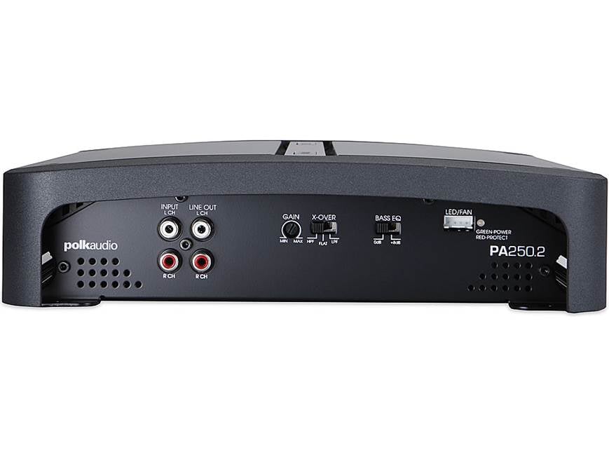 Polk Audio PA250.2 2-channel car amplifier 90 watts RMS x 2 at