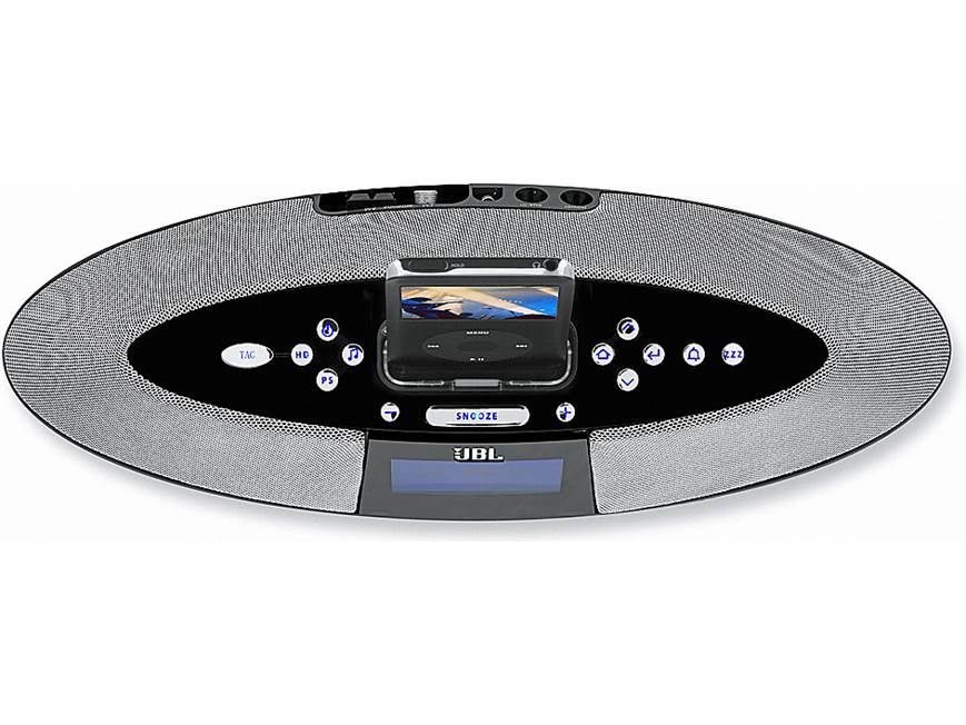 JBL On Time™ 400iHD AM/FM/HD Radio™ with iPod® dock at Crutchfield