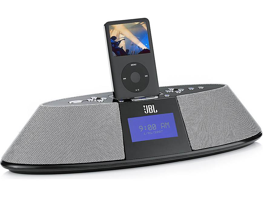 JBL On Time™ 400iHD AM/FM/HD Radio™ with iPod® dock at Crutchfield