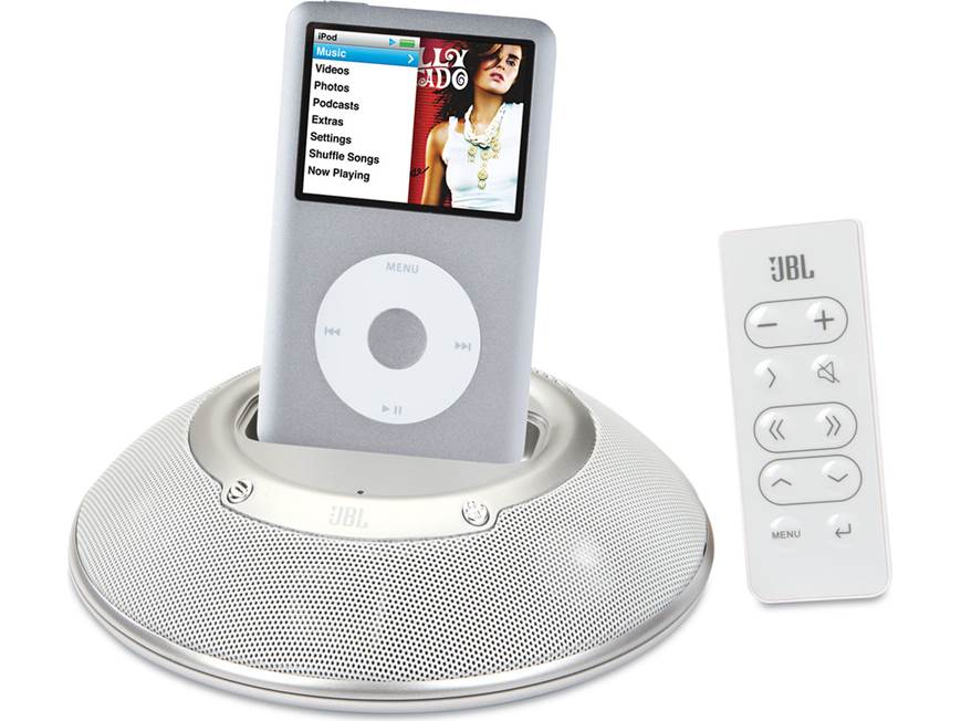 JBL On Stage Micro™ (Aluminum) Powered speaker system for iPod