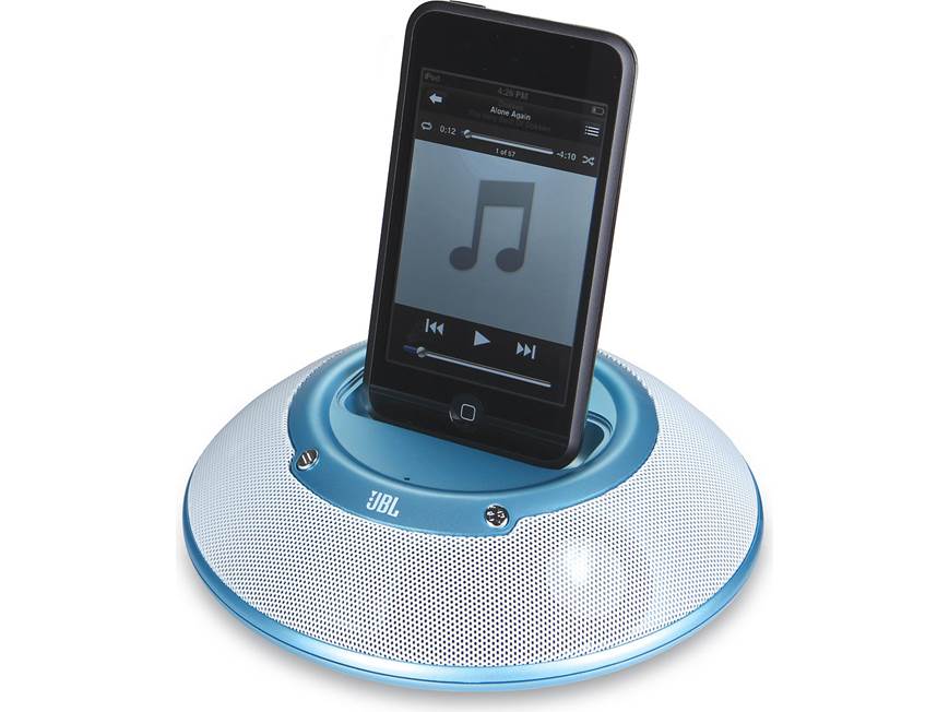 JBL On Stage Micro™ (Blue) Powered speaker system for iPod® (Blue