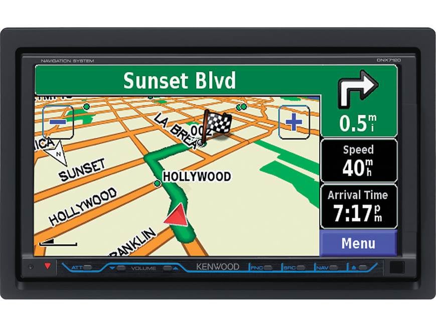 Kenwood DNX7120 Navigation receiver (New Stock) at Crutchfield