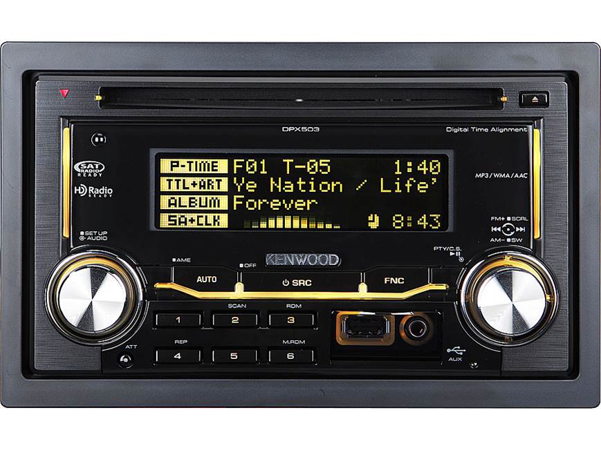 Kenwood DPX503 CD receiver (New Stock) at Crutchfield