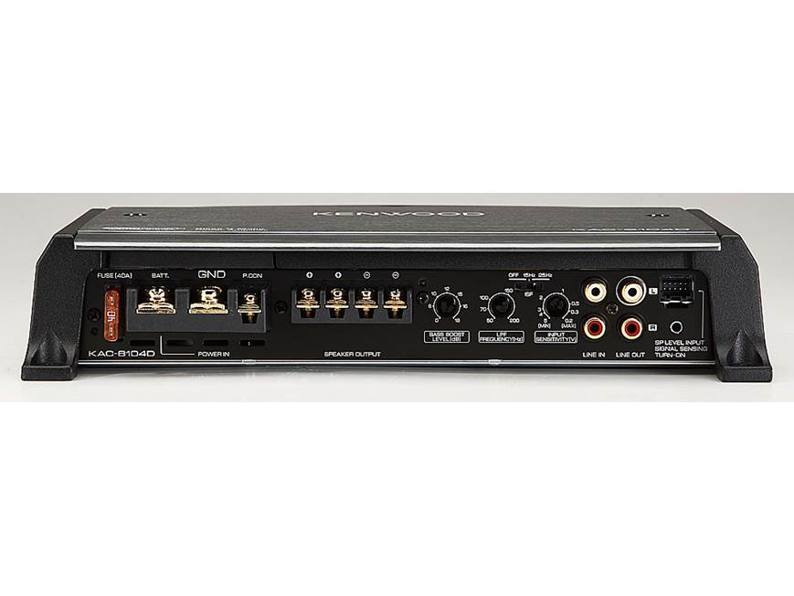 Kenwood KAC-8104D Mono subwoofer amplifier 500 watts RMS x 1 at 2