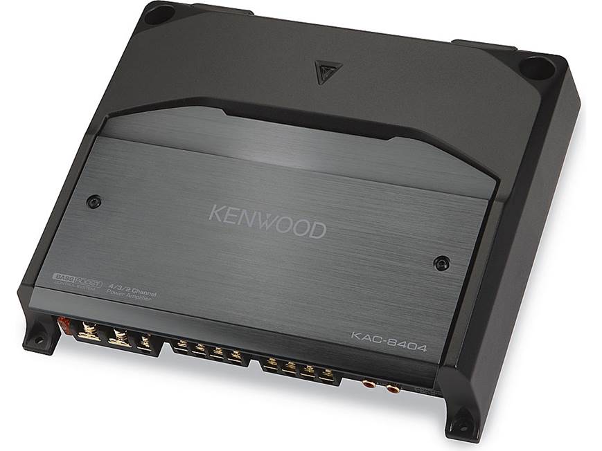Kenwood KAC-8404 4-channel car amplifier 50 watts RMS x 4 (New