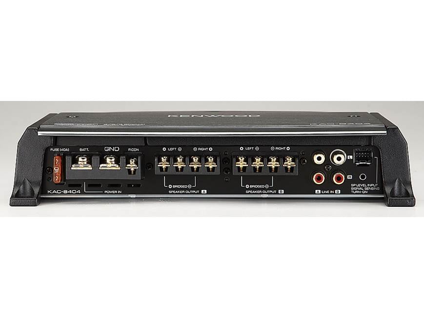 Kenwood KAC-8404 4-channel car amplifier 50 watts RMS x 4 (New