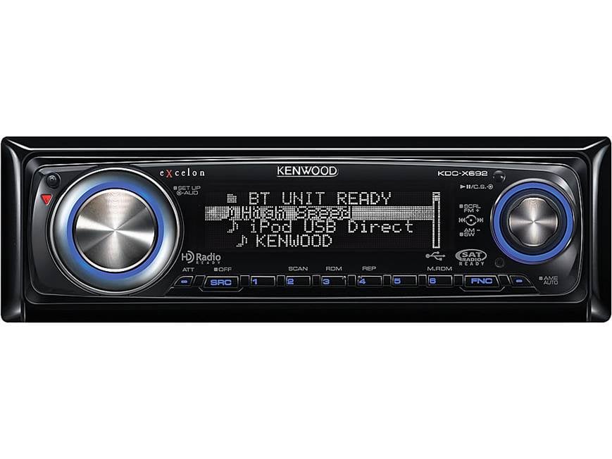 Kenwood Excelon KDC-X692 Satellite Radio Package Includes KDC-X692