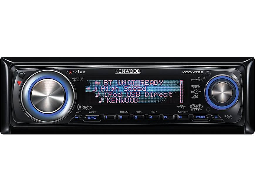 Kenwood Excelon KDC-X792 Satellite Radio Package Includes KDC-X792