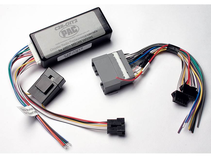 PAC Chrysler Radio Replacement Interface Allows aftermarket radio