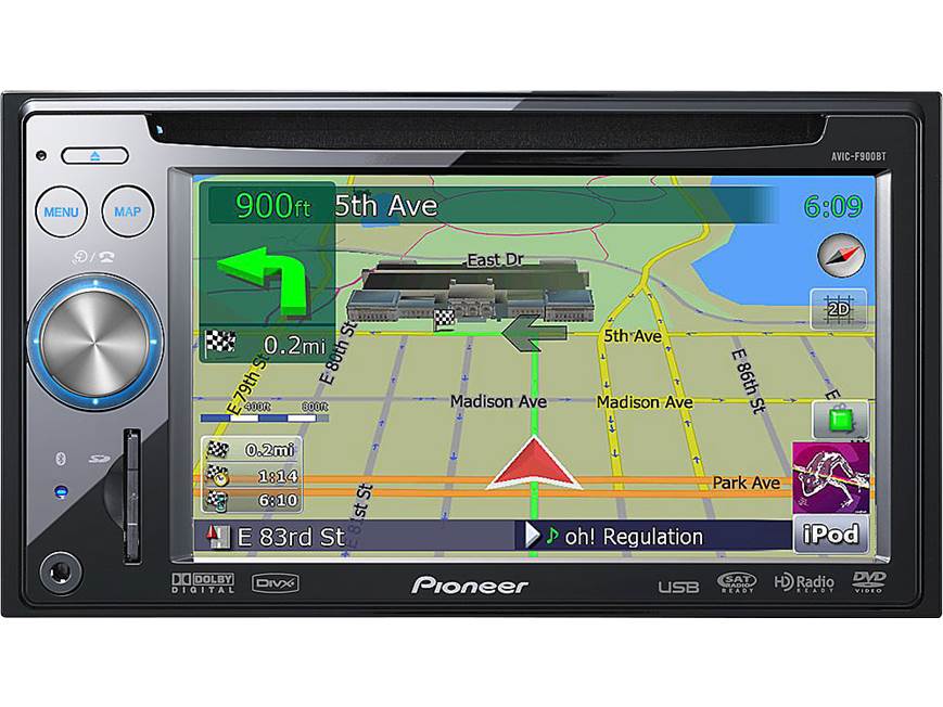 Pioneer AVIC-F900BT Navigation receiver at Crutchfield