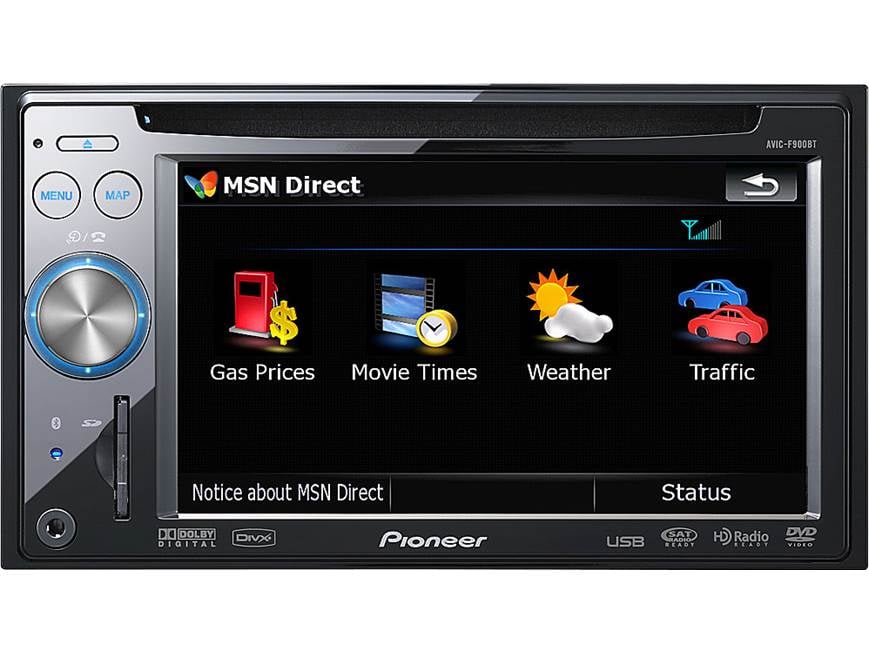Pioneer AVIC-F900BT Navigation receiver at Crutchfield