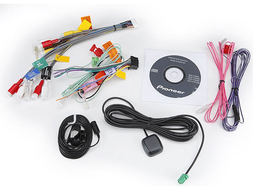 Pioneer Avic-F900BT/F910BT/F920BT/F930BT Wiring Harness – ISO Connection Lead
