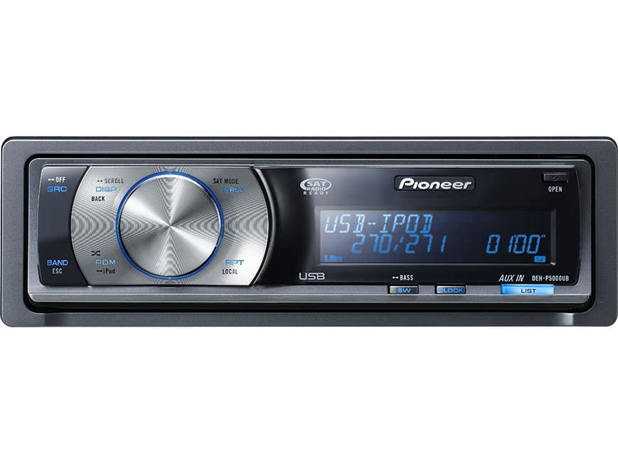 Pioneer DEH-P5000UB CD receiver at Crutchfield