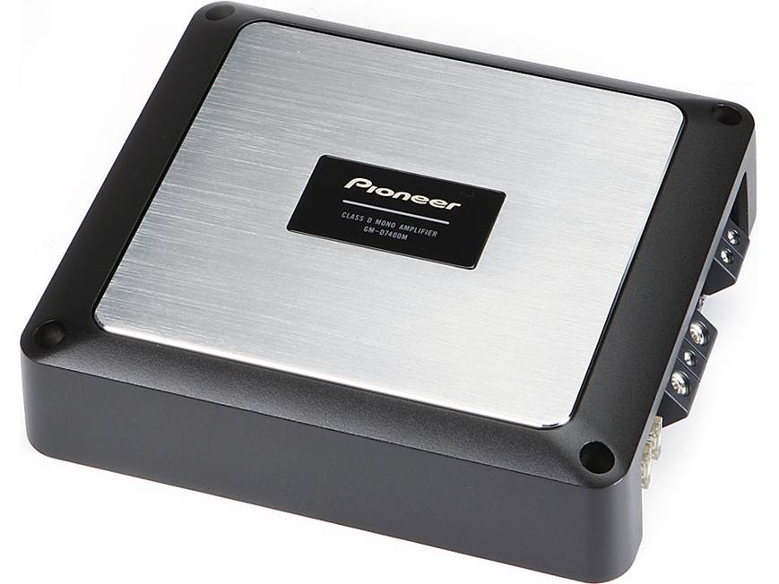 Pioneer GM-D7400M Mono subwoofer amplifier 400 watts RMS x 1 at 2