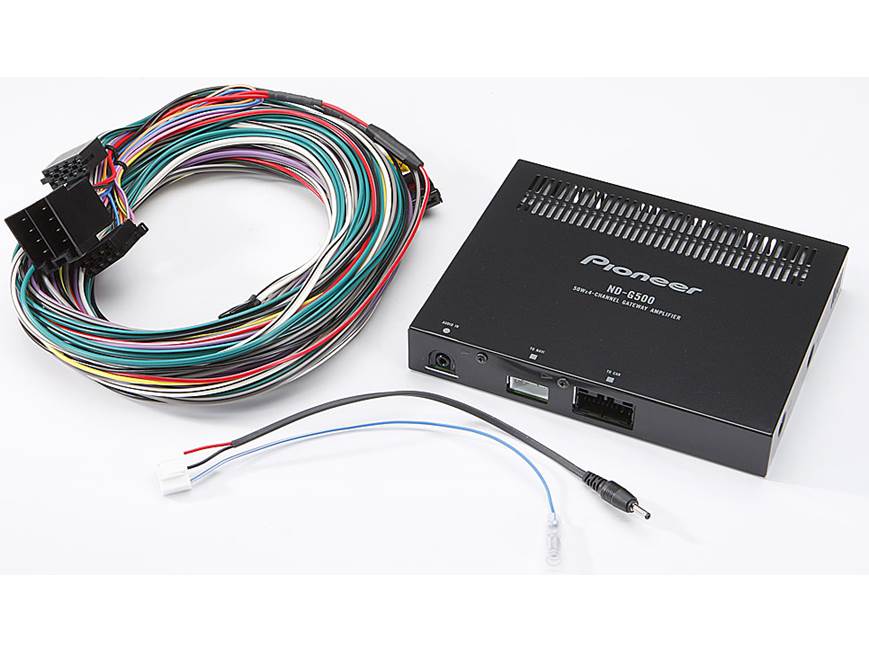 Pioneer ND-G500 4-channel amplifier with auxiliary input