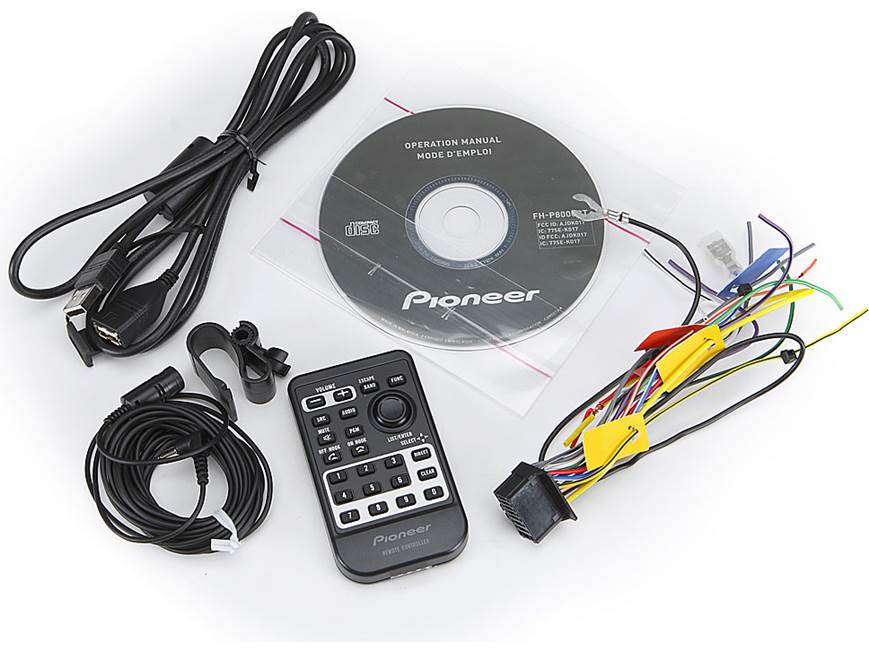 Pioneer FH-P8000BT CD receiver at Crutchfield