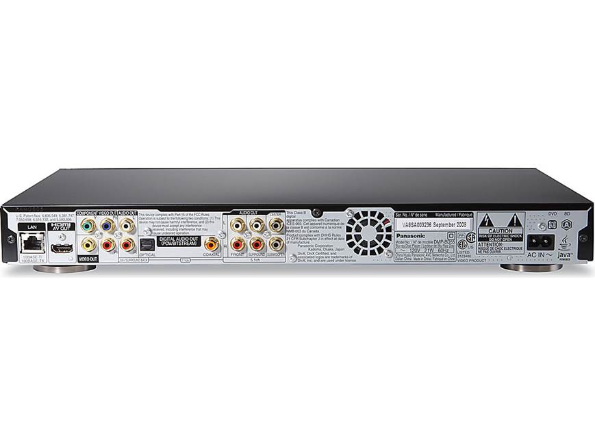 Panasonic DMP-BD55 Blu-ray Disc™ high-definition player at Crutchfield