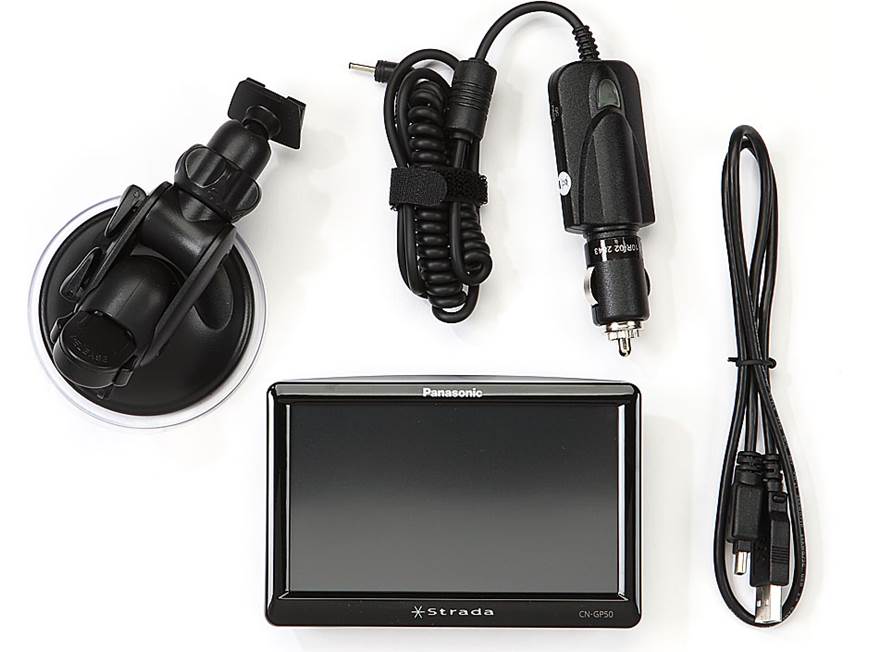 panasonic strada カーナビ Panasonic Strada CN-GP50U Portable navigator with 5