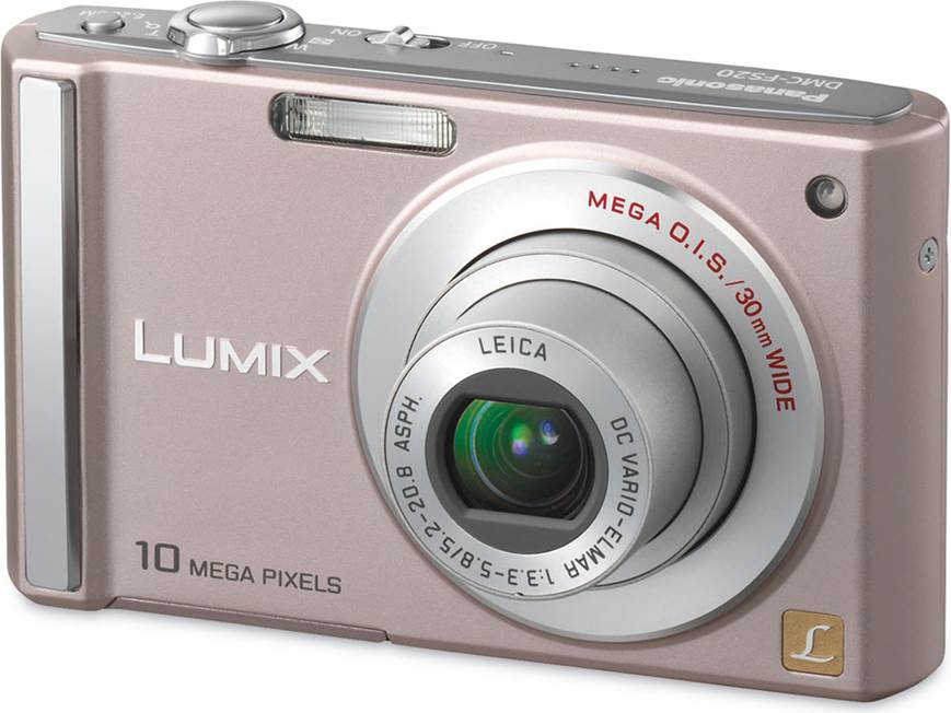 【U3137】 Panasonic LUMIX DMC-FS20 パナソニック Panasonic Lumix DMC-FS20 (Pink) 10.1-megapixel digital camera with