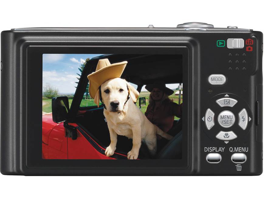 Panasonic Lumix DMC-FS5 (Black) 10.1-megapixel digital camera with