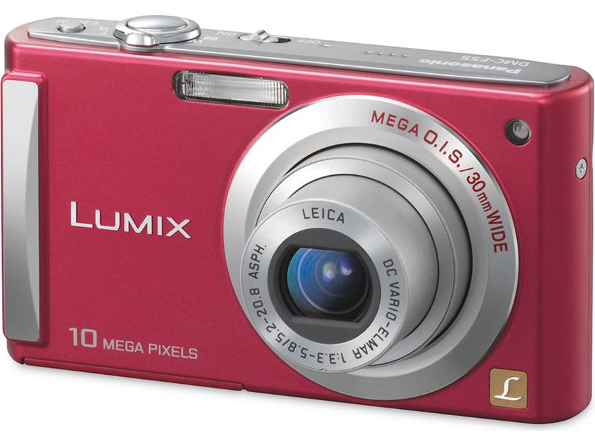 Panasonic Lumix DMC-FS5 (Black) 10.1-megapixel digital camera with