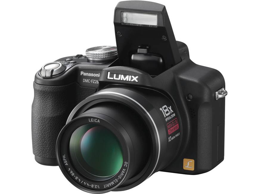 Panasonic Lumix DMC-FZ28 10.1-megapixel digital camera with 18X