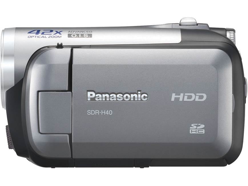 Panasonic SDR-H40 40GB hard drive/SD™ memory card camcorder at