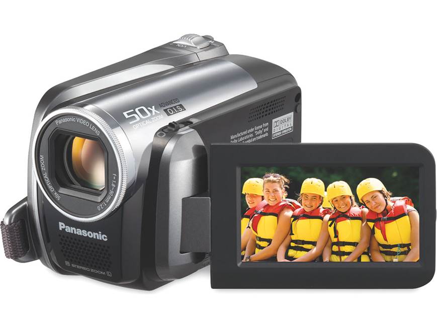 Panasonic SDR-H60 60GB hard drive/SD™ memory card camcorder at