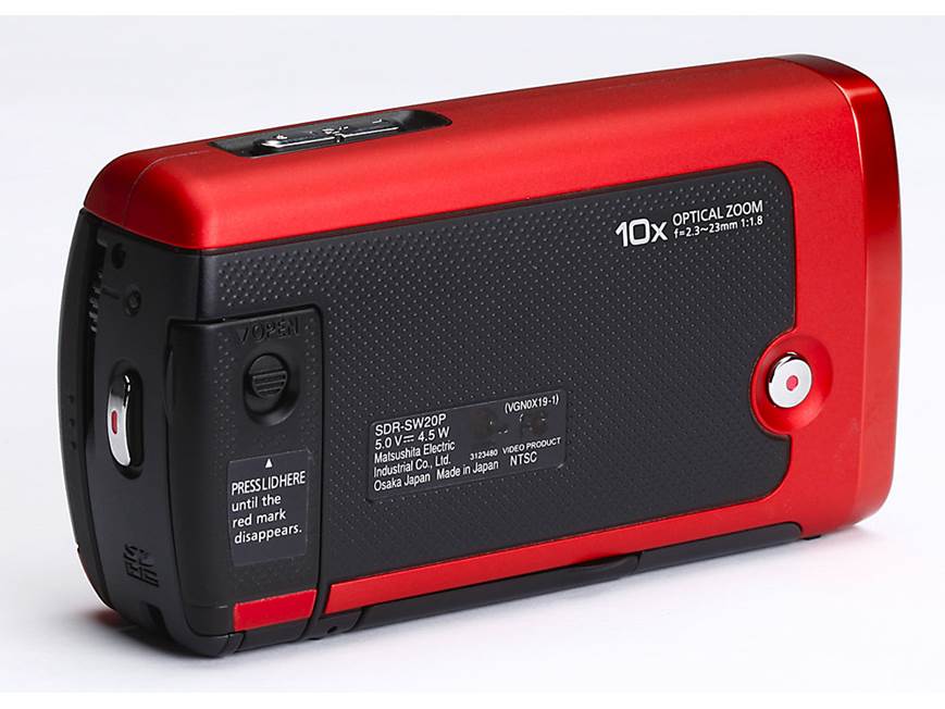 Panasonic SDR-SW20 Waterproof SD™ memory card camcorder at Crutchfield