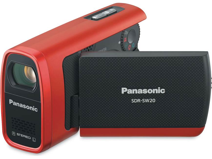 Panasonic SDR-SW20 Waterproof SD™ memory card camcorder at Crutchfield