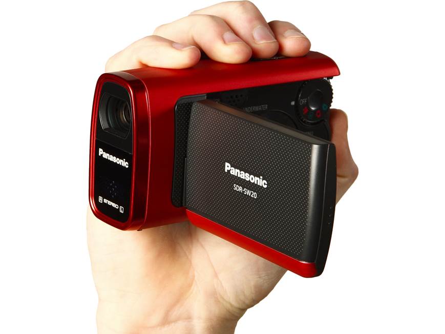 Panasonic SDR-SW20 Waterproof SD™ memory card camcorder at Crutchfield