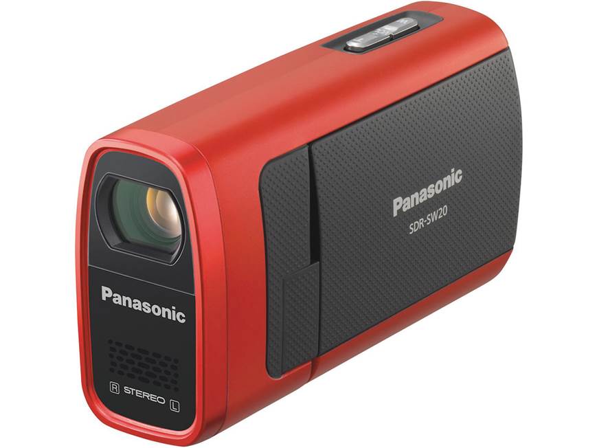 Panasonic SDR-SW20 Waterproof SD™ memory card camcorder at Crutchfield