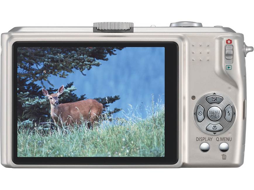 Panasonic Lumix DMC-TZ5 (Silver) 9-megapixel digital camera with