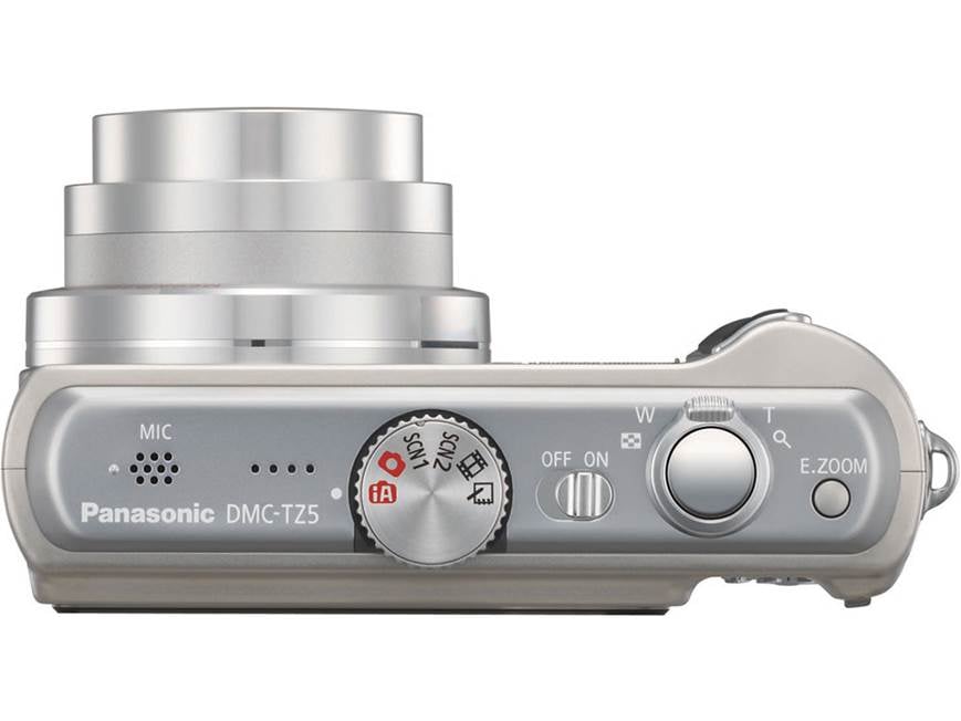 Panasonic Lumix DMC-TZ5 (Silver) 9-megapixel digital camera with
