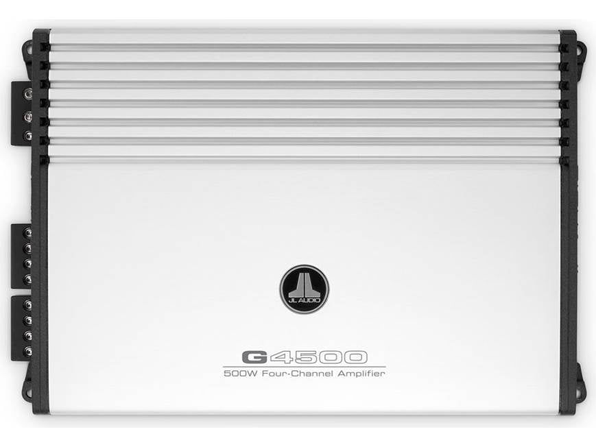 JL Audio G Series G4500 4-channel car amplifier — 80 watts RMS x 4