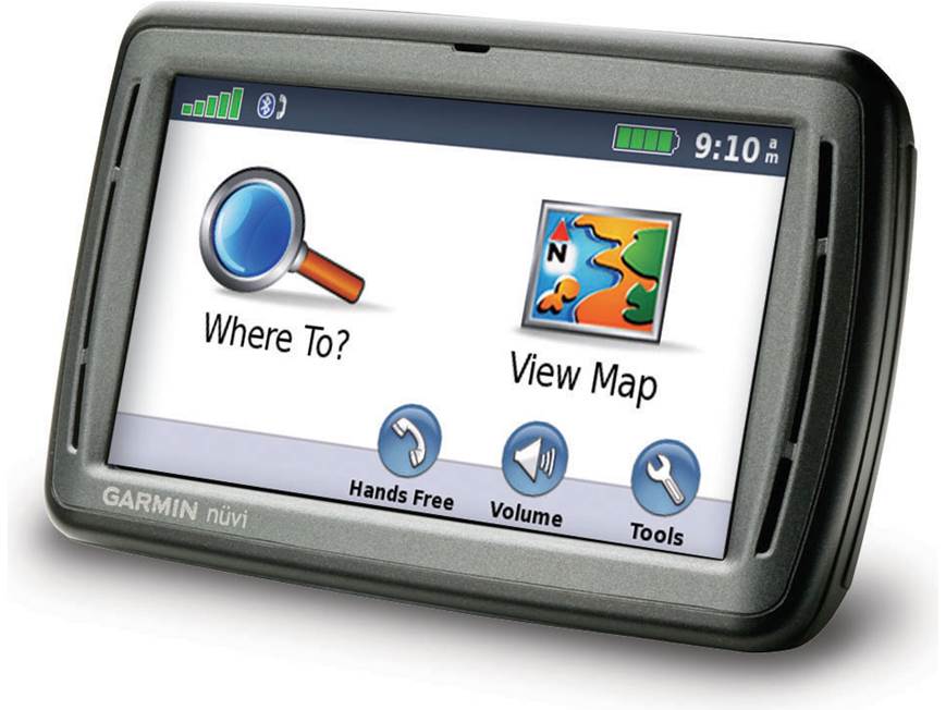 Garmin nuvi® 880 Portable car navigator with speech recognition