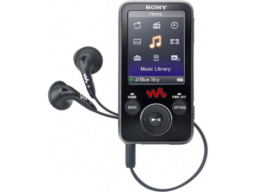 Sony NWZ-E438 8GB Walkman® video/MP3 player with FM tuner at
