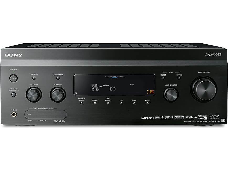 Sony ES STR-DA3400ES Home theater receiver with HDMI switching and