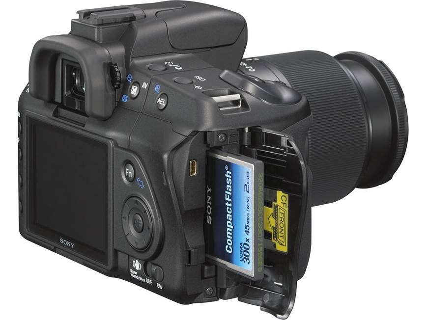 Sony Alpha DSLR-A200 Kit 10.2-megapixel digital SLR camera with 18