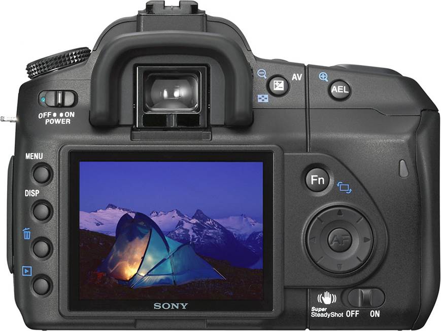 Sony Alpha DSLR-A200 Kit 10.2-megapixel digital SLR camera with 18