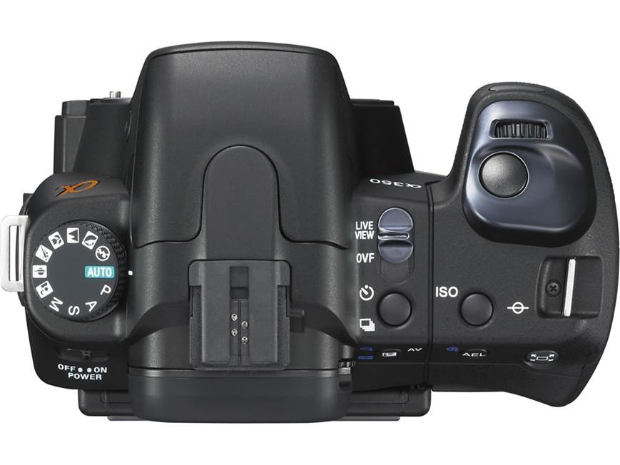 Sony Alpha DSLR-A350 Kit 14.2-megapixel digital SLR camera with 18