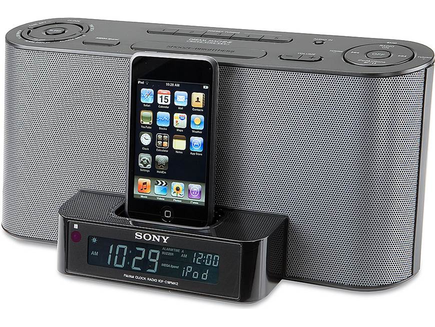 SONY　ICF-354MK Sony ICF-C1IPMK2 (Black) Clock radio with built-in iPod®/iPhone