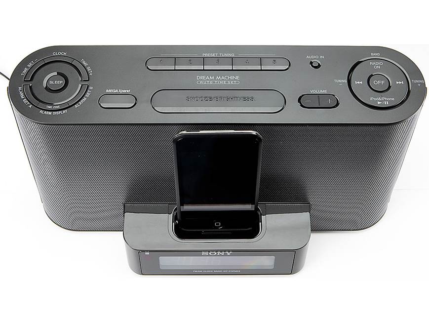 Sony ICF-C1IPMK2 (Black) Clock radio with built-in iPod®/iPhone