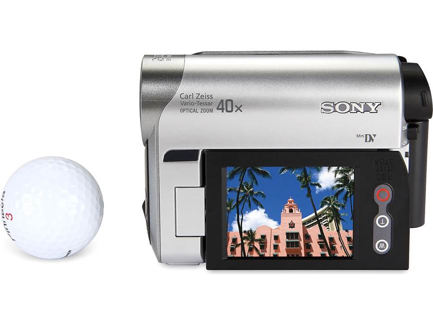 Sony DCR-HC52 Handycam® Mini DV camcorder at Crutchfield