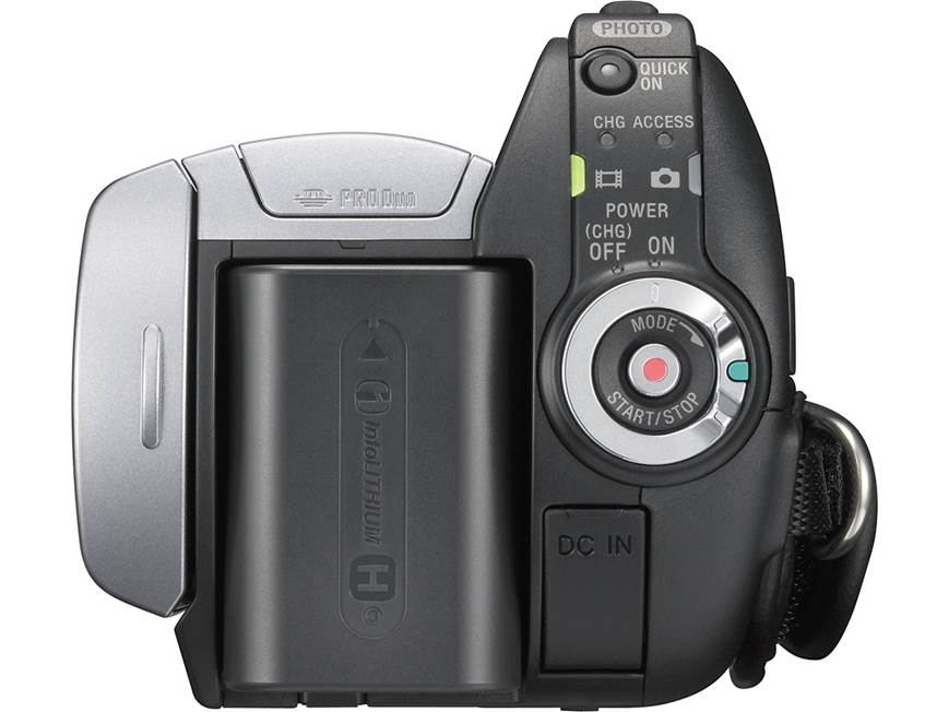 Sony DCR-SR65 40GB hard drive camcorder at Crutchfield