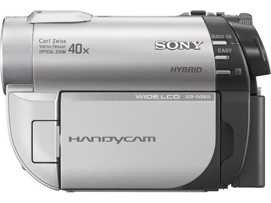 Sony DCR-DVD610 DVD/Memory Stick® camcorder at Crutchfield