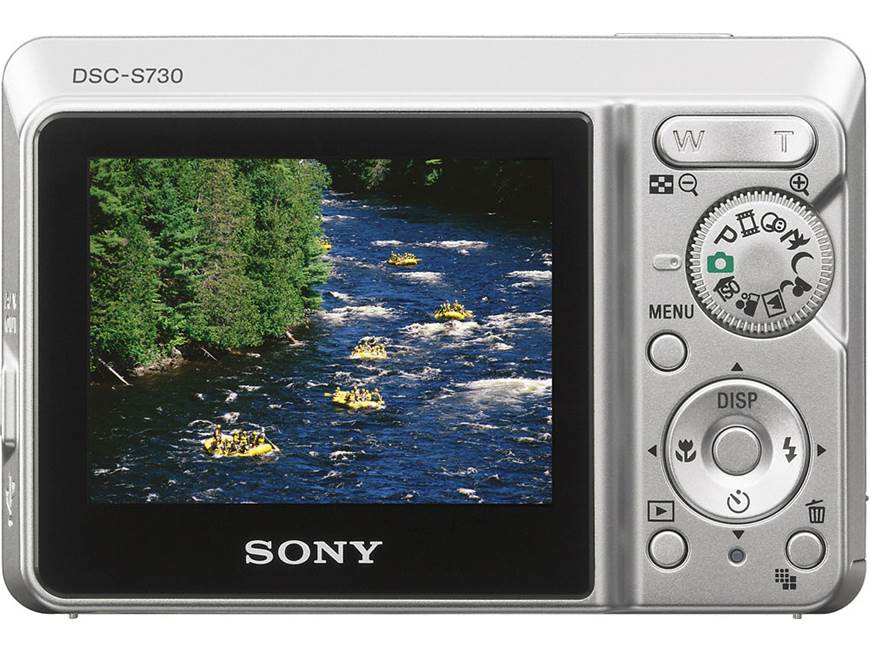 Sony Cyber-shot DSC-S730 7.2-megapixel digital camera with 3X