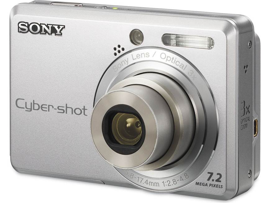 Sony Cyber-shot DSC-S730 7.2-megapixel digital camera with 3X