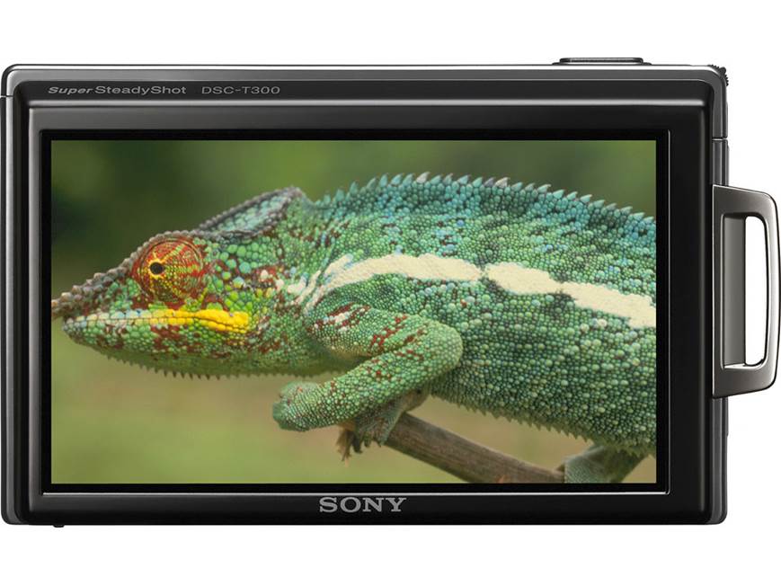 Sony Cyber-shot DSC-T300 (Black) 10.1-megapixel digital camera